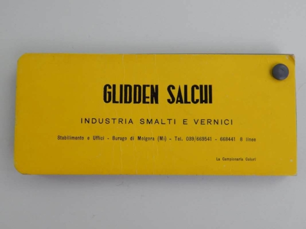 Ferrari 1960/70s Carrozzeria Scaglietti Paint Sample Swatch