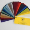 Ferrari 1960/70s Carrozzeria Scaglietti Paint Sample Swatch