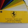 Ferrari 1960/70s Carrozzeria Scaglietti Paint Sample Swatch