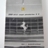 Ferrari 250 Pouch & Owners Manual