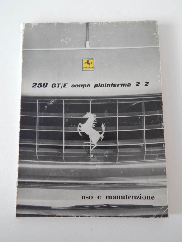 Ferrari 250 Pouch & Owners Manual