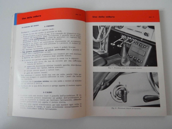 Ferrari 250 Pouch & Owners Manual