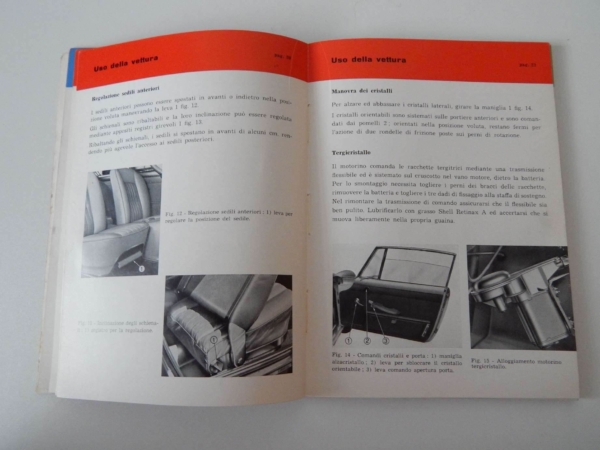 Ferrari 250 Pouch & Owners Manual