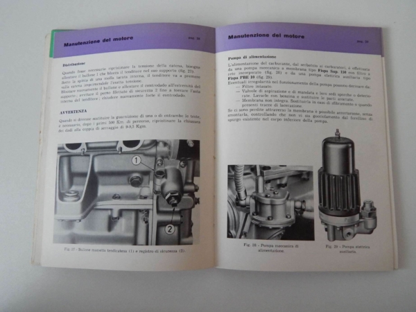 Ferrari 250 Pouch & Owners Manual