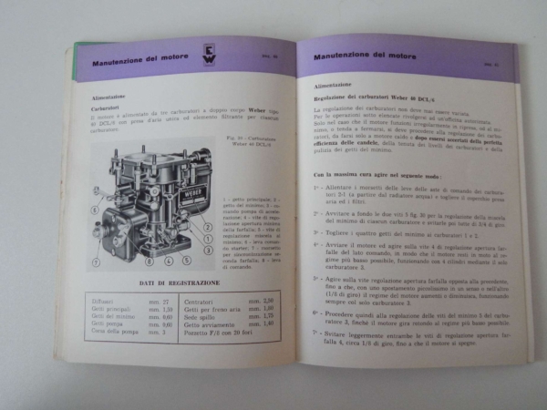 Ferrari 250 Pouch & Owners Manual