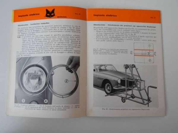 Ferrari 250 Pouch & Owners Manual