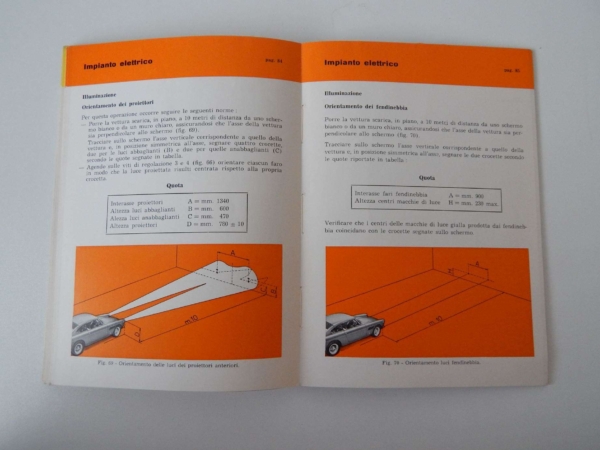 Ferrari 250 Pouch & Owners Manual