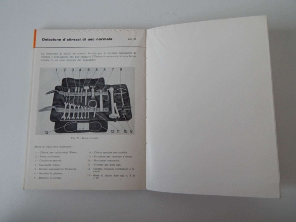 Ferrari 250 Pouch & Owners Manual