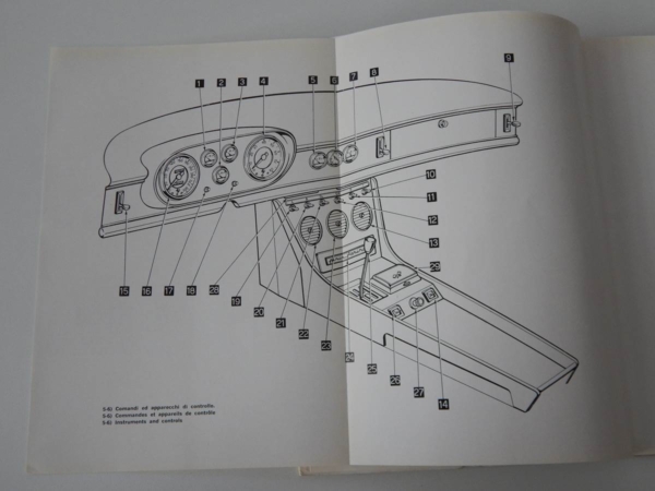 Ferrari 330/365 GTC Owner's Manual Handbook