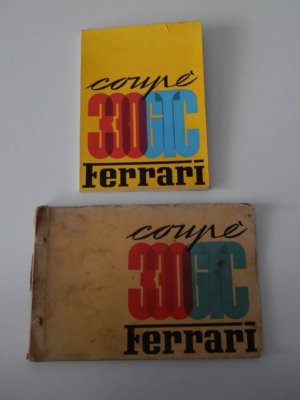 Ferrari 330 GTC Owner's & Parts Manual Handbook