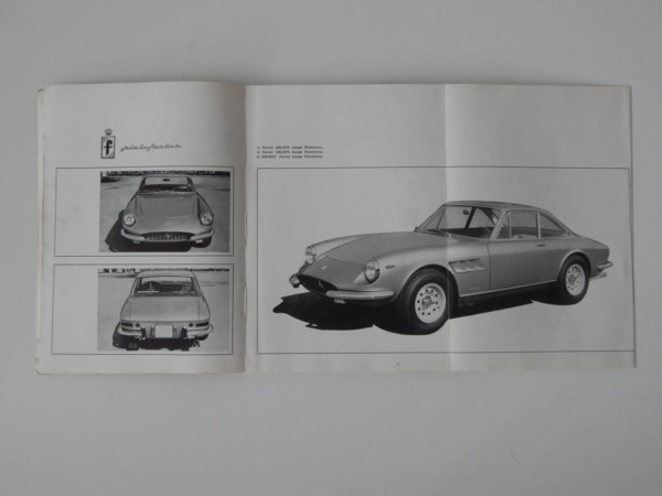 Ferrari 330 GTC Owner's & Parts Manual Handbook