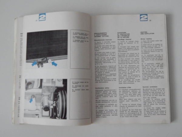 Ferrari 330 GTC Owner's & Parts Manual Handbook