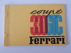 Ferrari 330 GTC Parts Manual