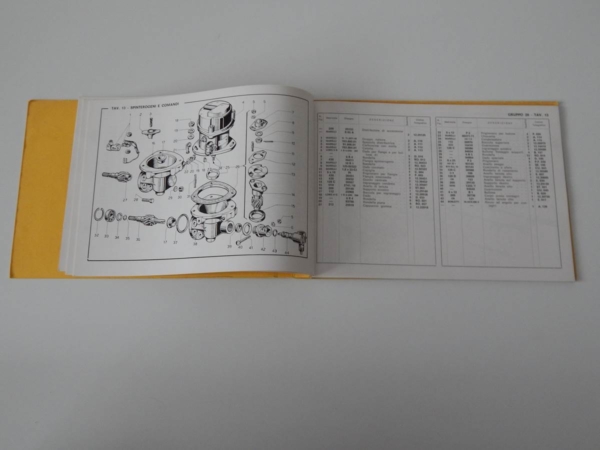 Ferrari 330 GTC Parts Manual