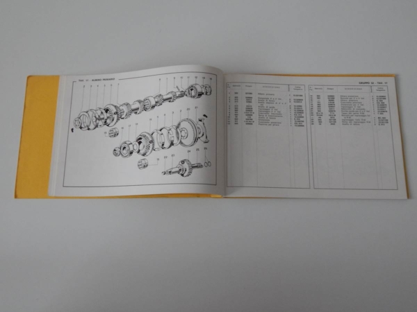Ferrari 330 GTC Parts Manual