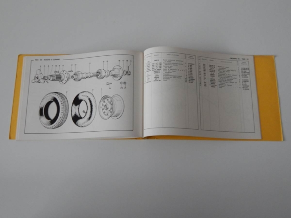 Ferrari 330 GTC Parts Manual