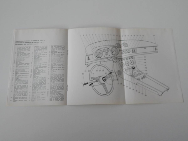 Ferrari 330/365 GTC Owner's Manual Handbook