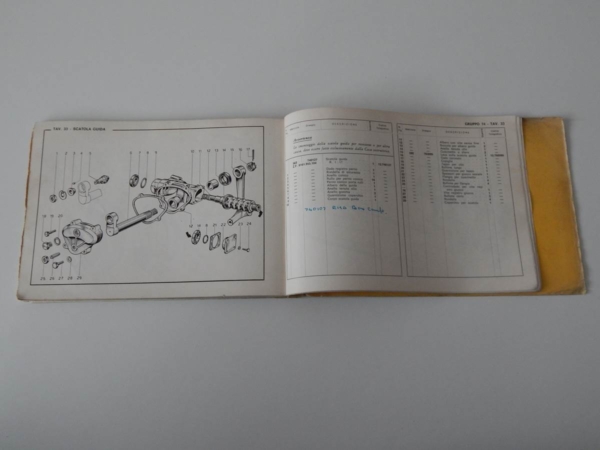 Ferrari 330 GTC Owner's & Parts Manual Handbook