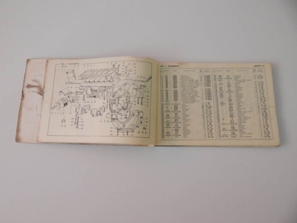 Ferrari 365 GTB/4 Daytona Parts Manual