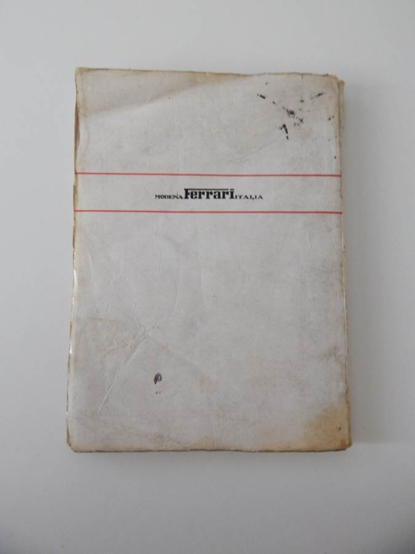 Ferrari 365 GTB/4 Daytona Owner’s Manual