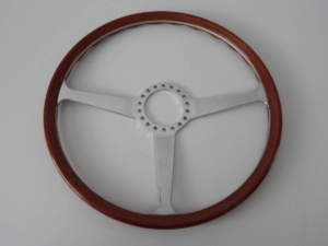 Reproduction Ferrari 365 GTB/4 Daytona 40cm Wooden Steering Wheel