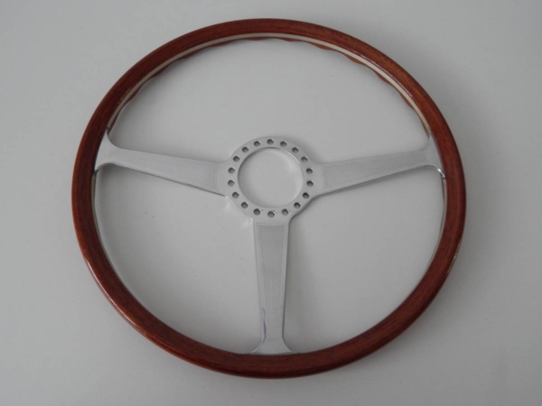 Reproduction Ferrari 365 GTB/4 Daytona 40cm Wooden Steering Wheel