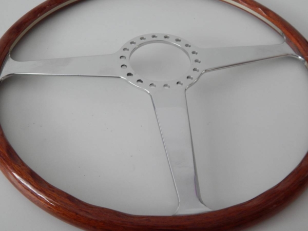 Reproduction Ferrari 365 GTB/4 Daytona 40cm Wooden Steering Wheel