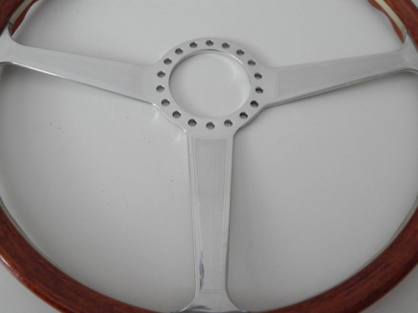 Reproduction Ferrari 365 GTB/4 Daytona 40cm Wooden Steering Wheel