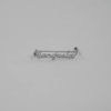 DeTomaso Mangusta Rear Script Badge Emblem