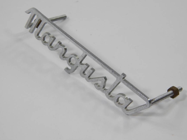 DeTomaso Mangusta Rear Script Badge Emblem