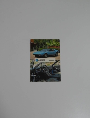 DeTomaso Pantera Postcard