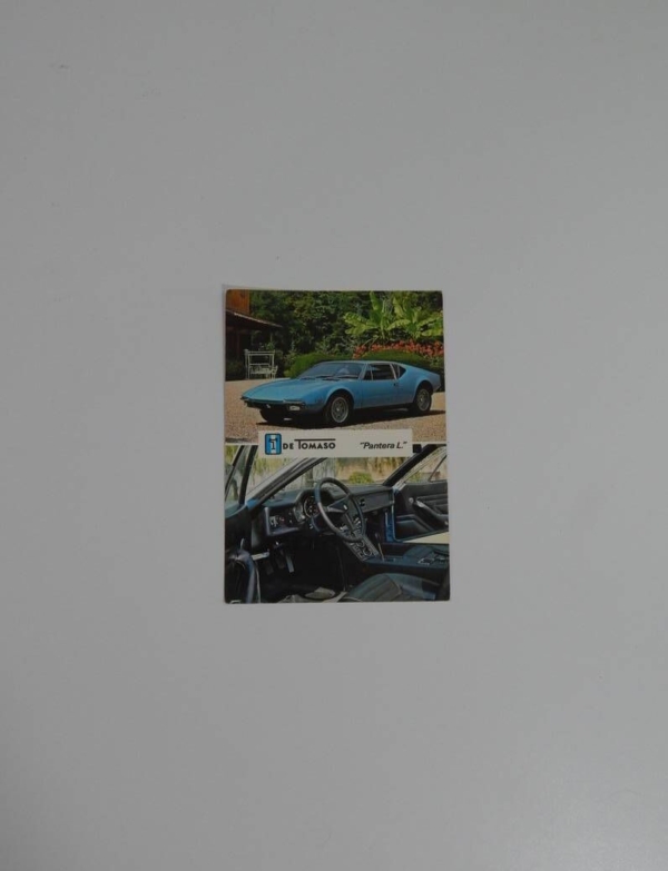 DeTomaso Pantera Postcard