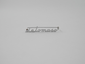 DeTomaso Rear Script Badge Emblem