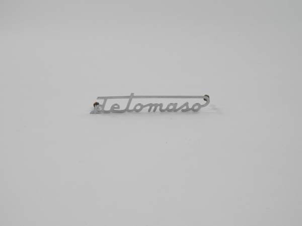DeTomaso Rear Script Badge Emblem