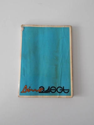 Ferrari 246 Dino Owner’s Manual