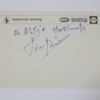 Ernesto Brambilla Signed Ferrari Driver Card