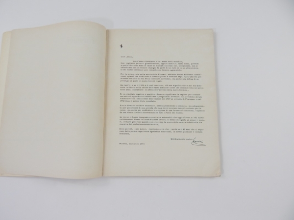 Ferrari 1959 Yearbook Annuario