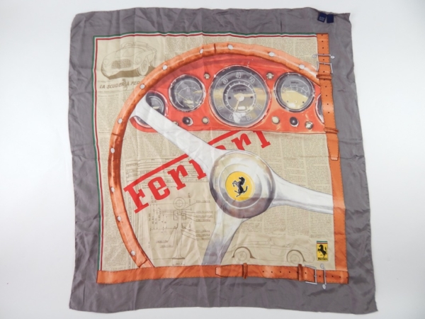 Ferrari 1960s Ladies Silk Scarf