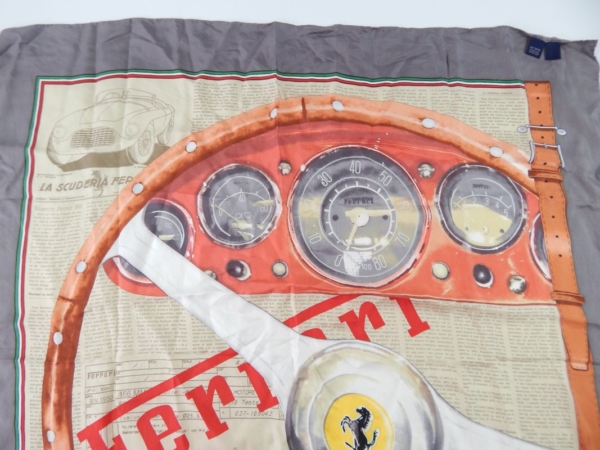Ferrari 1960s Ladies Silk Scarf