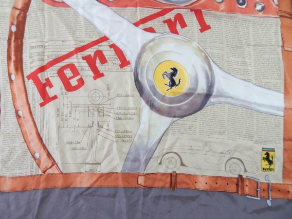 Ferrari 1960s Ladies Silk Scarf