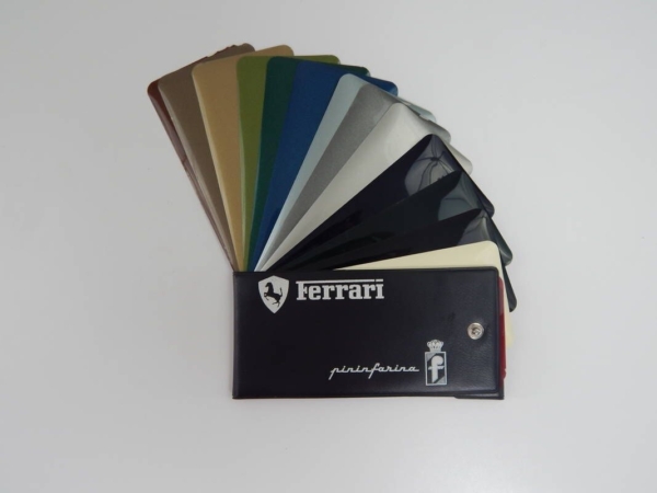 Ferrari 1970s Paint Sample Swatch