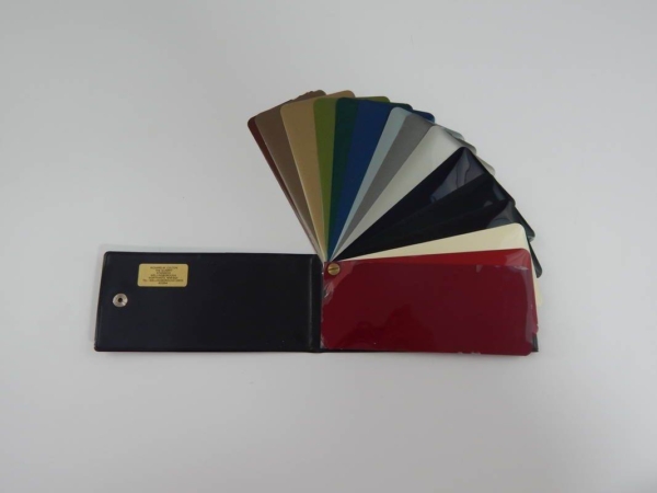 Ferrari 1970s Paint Sample Swatch