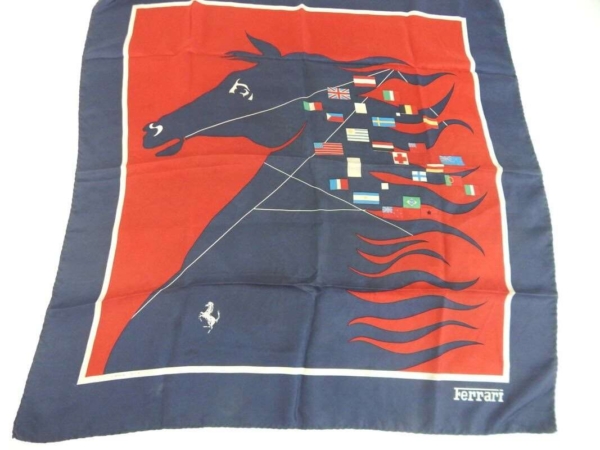 Ferrari Ladies Silk Scarf 1960s