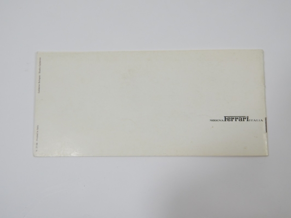 Ferrari 1969 Produzione Sales Brochure 365 330 Daytona Dino