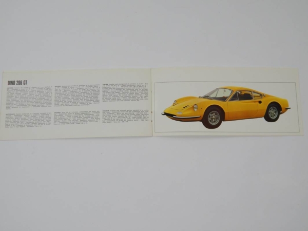 Ferrari 1969 Produzione Sales Brochure 365 330 Daytona Dino