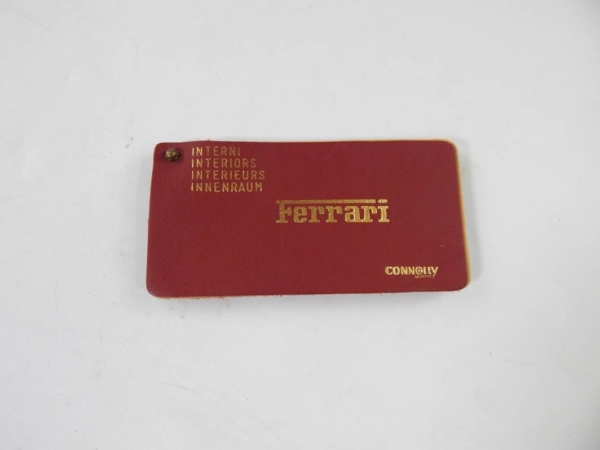 Ferrari 1970s Connolly Leather Sample Swatch