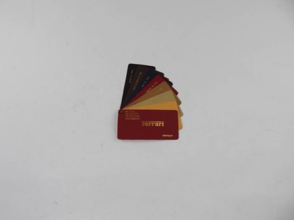Ferrari 1970s Connolly Leather Sample Swatch