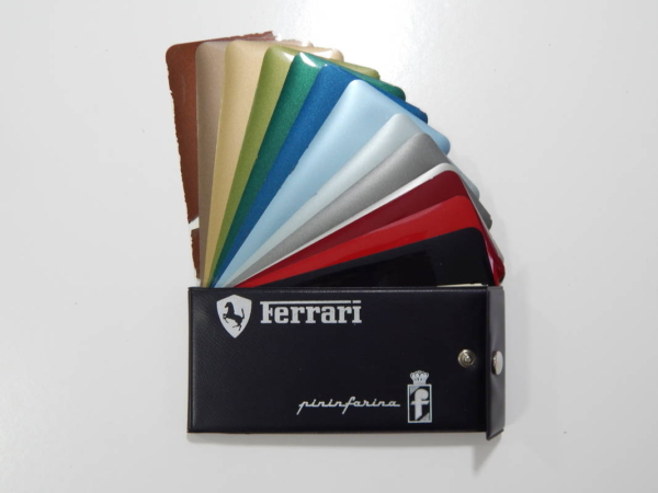 Ferrari 1970s Paint Sample Swatch