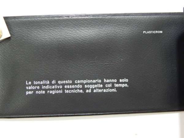 Ferrari 1970s Paint Sample Swatch
