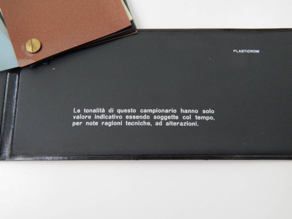 Ferrari 1970s Paint Sample Swatch